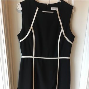 Black and white dress